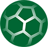 grüner Bauerngolf-Ball